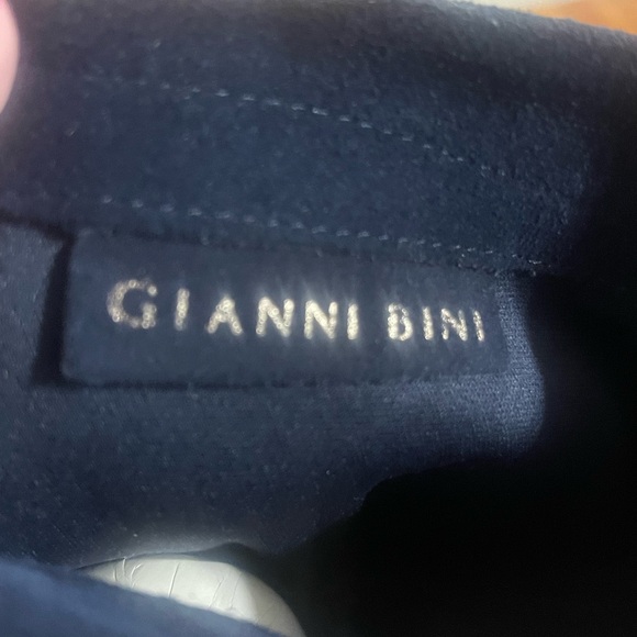 🎉HP🎉Gianni Bini Women's Suede Knee-High Boots Navy- size 8M🎉HP🎉 - Picture 4 of 5